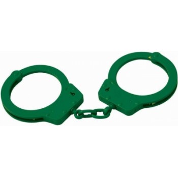 CTS-Thompson - OS Handschellen groß Kette 1003CGREEN Carbonstahl Grün